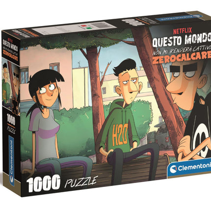 A világ ellen Hoodie Talks 1000 db-os Compact puzzle Clementoni