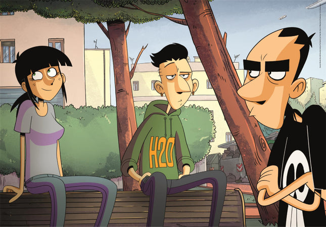 A világ ellen Hoodie Talks 1000 db-os Compact puzzle Clementoni