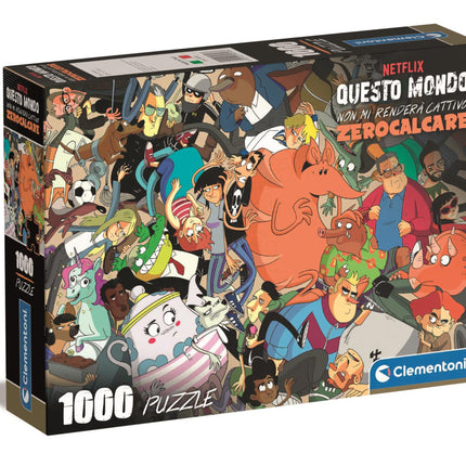 A világ ellen Chaos 1000 db-os Compact puzzle Clementoni