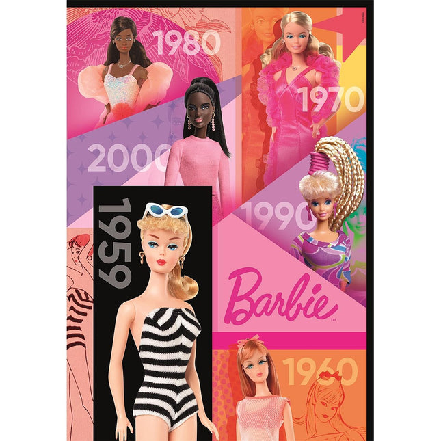 Barbie Years 1000 db-os Compact puzzle Clementoni