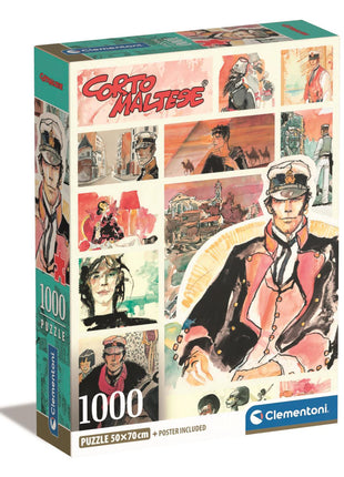 Corto Maltese Captain 1000 db-os Compact puzzle Clementoni