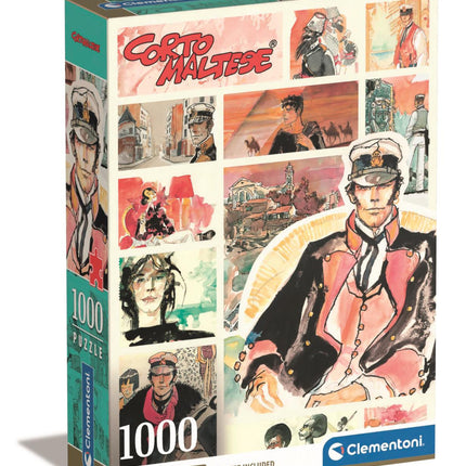 Corto Maltese Captain 1000 db-os Compact puzzle Clementoni