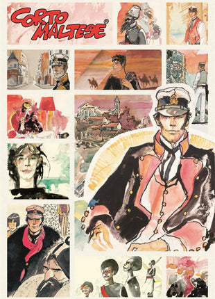 Corto Maltese Captain 1000 db-os Compact puzzle Clementoni