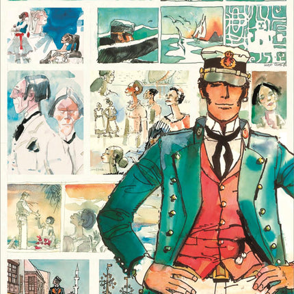 Corto Maltese Watercolors of Time 1000 db-os Compact puzzle Clementoni
