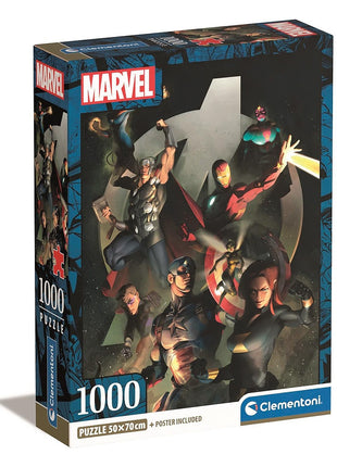 Bosszúállók 1000 db-os Compact puzzle Clementoni