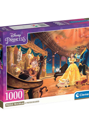 Disney Hercegnők Beauty and the Beast 1000 db-os puzzle Clementoni