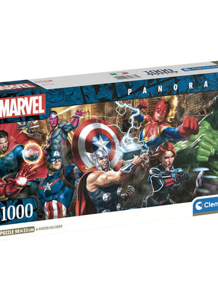 Bosszúállók Ultimate Unite 1000 db-os panorama puzzle Clementoni