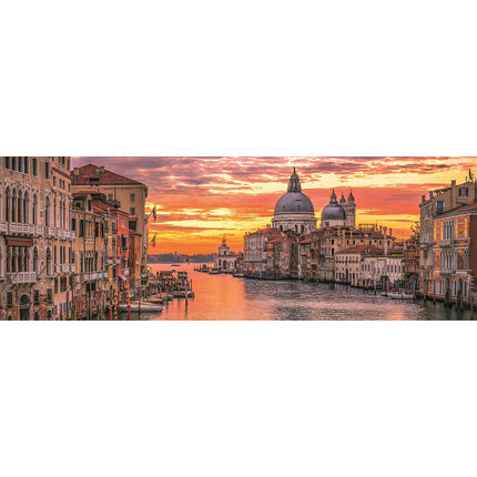 Olaszország Canal Grande 1000 db-os panorama Compact puzzle Clementoni