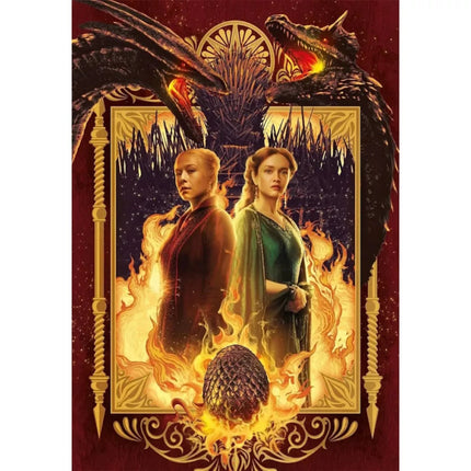 Sárkányok Háza 1000 db-os puzzle Clementoni