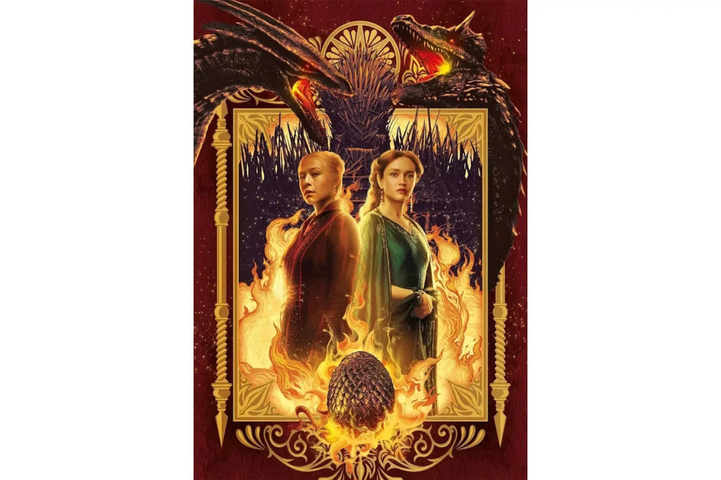 Sárkányok Háza 1000 db-os puzzle Clementoni