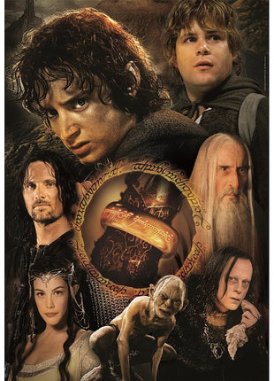 A Gyűrűk Ura The One Ring’s Burden 1000 db-os Compact puzzle Clementoni