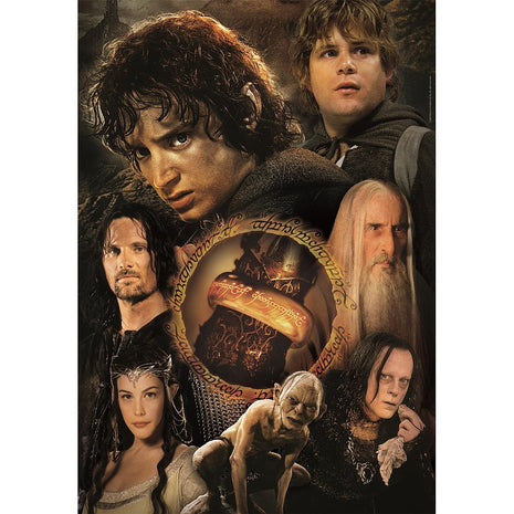 A Gyűrűk Ura The One Ring’s Burden 1000 db-os Compact puzzle Clementoni