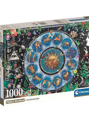 Asztrológia Chart 1000 db-os Compact puzzle Clementoni
