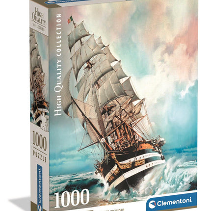Hajó Amerigo Vespucci 1000 db-os Compact puzzle Clementoni