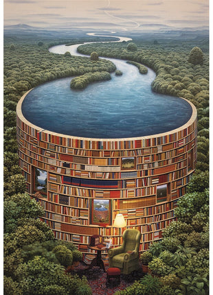 Bibliodame 1000 db-os puzzle Clementoni