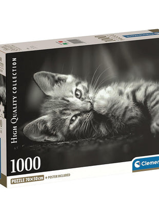 Cicás Dark 1000 db-os puzzle Clementoni