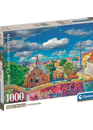 Barcelona Park Güell 1000 db-os puzzle Clementoni