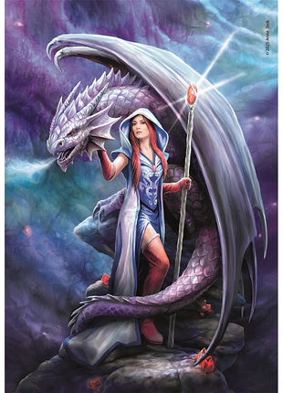 Anne Stokes Dragon Mage 1000 db-os Compact puzzle Clementoni