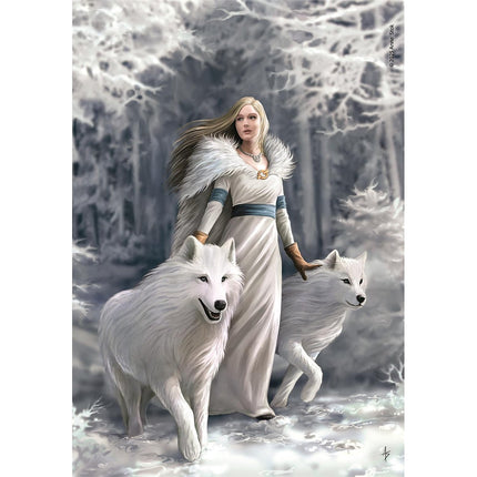 Anne Stokes Winter Guardians 1000 db-os Compact puzzle Clementoni