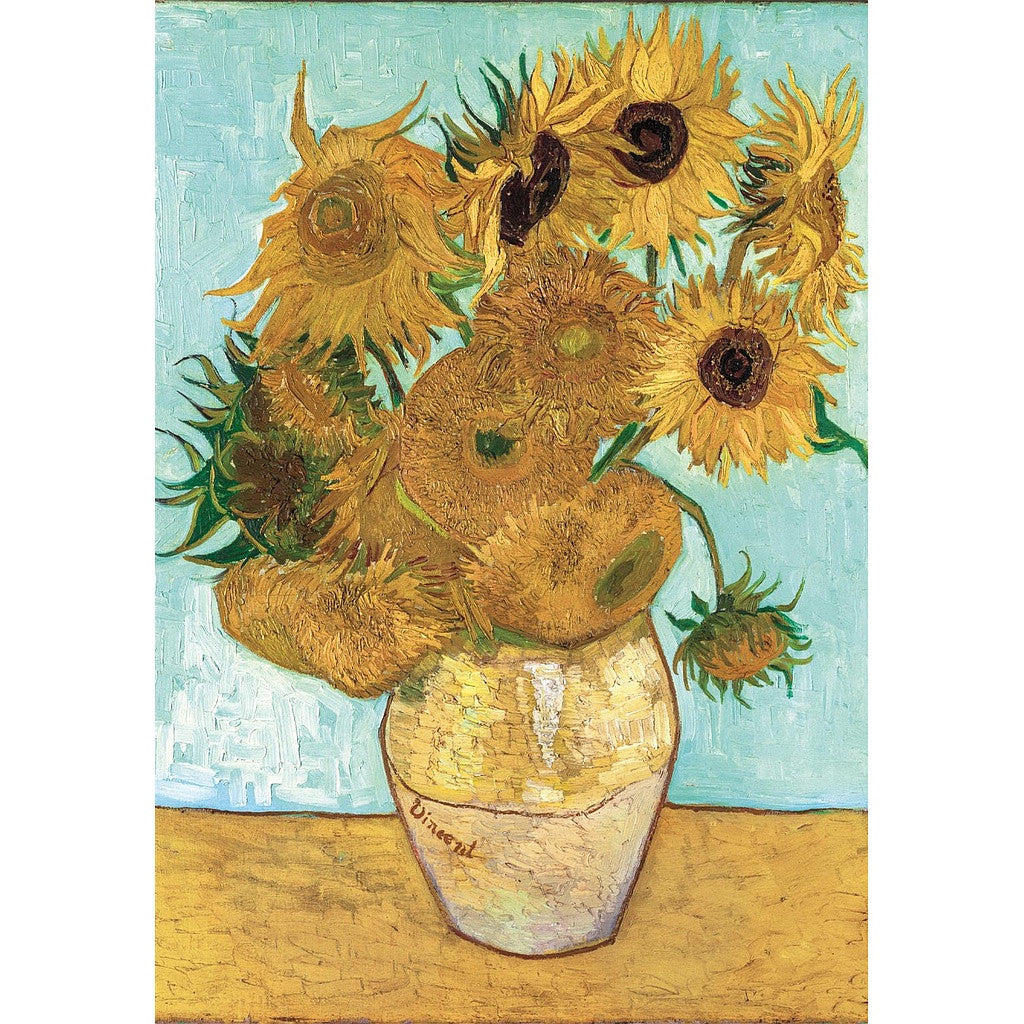 Művészet Sunflowers 1000 db-os Compact puzzle Clementoni