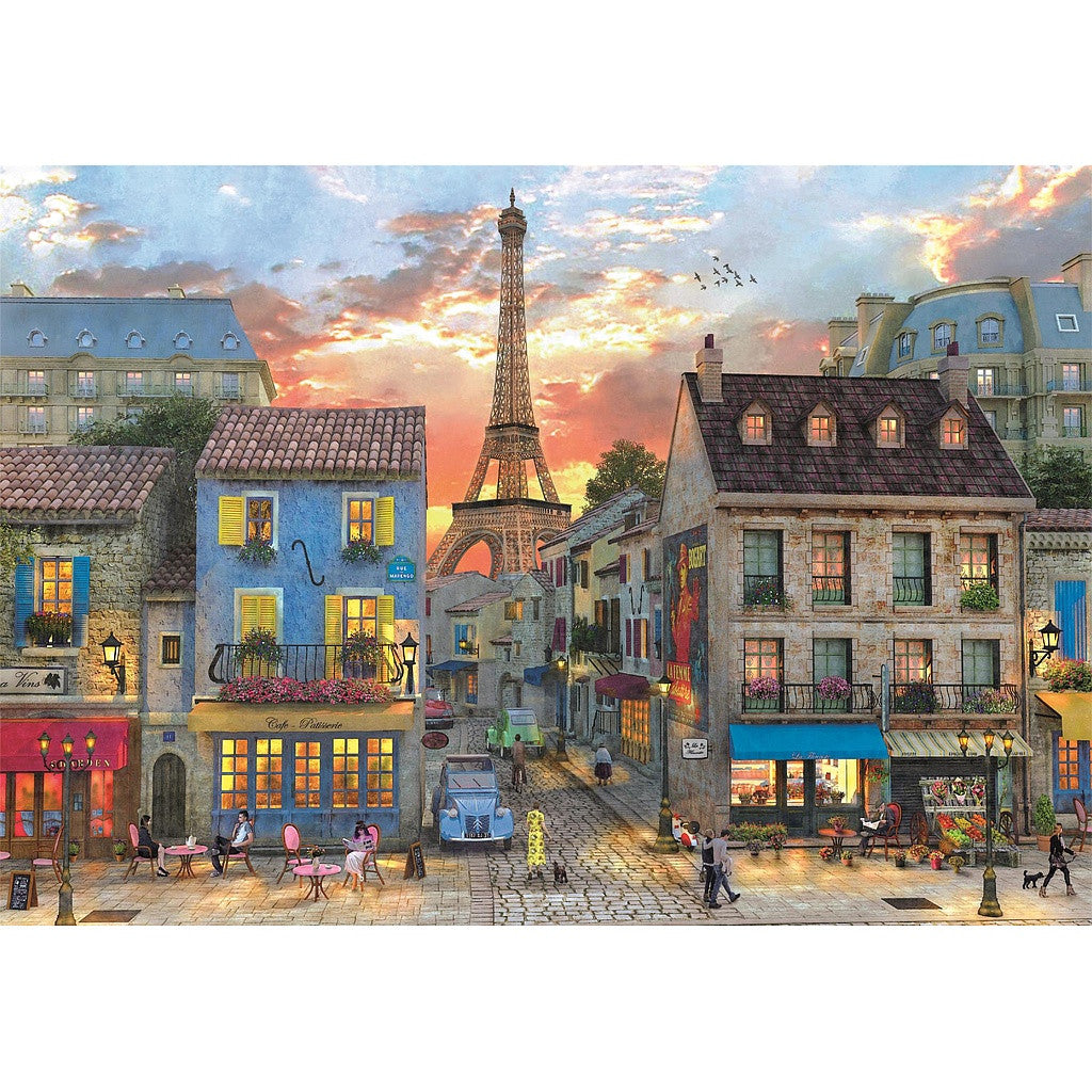 Párizs Streets 1000 db-os puzzle Clementoni
