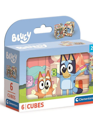 Bluey Play All Day mesekocka 6 db-os Clementoni