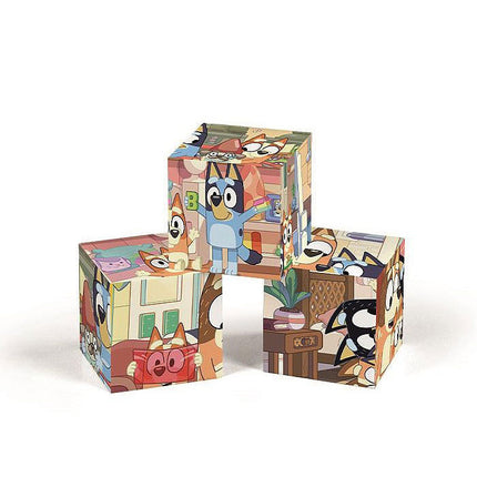 Bluey Play All Day mesekocka 6 db-os Clementoni