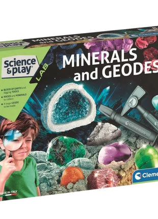 Ásványok és geódák Science tudományos szett Clementoni