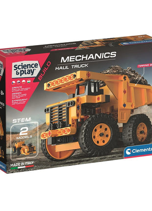 Bányászati Mechanics teherautó építőjáték Clementoni