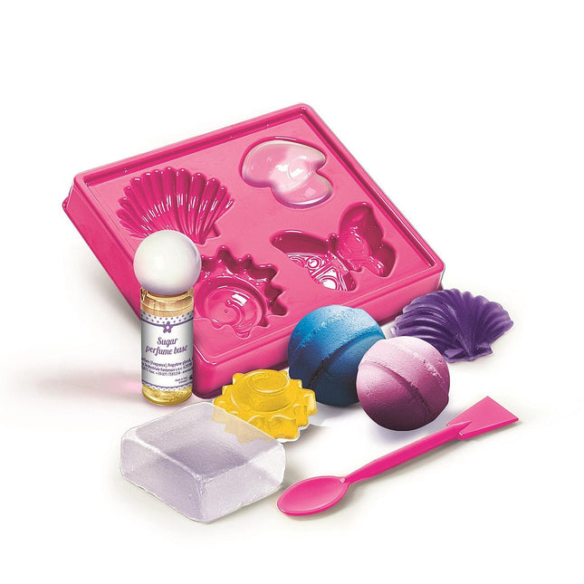 Szappan és fürdőbomba készítő készlet Clementoni