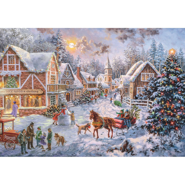 Karácsony Getting Ready 1000 db-os puzzle Clementoni