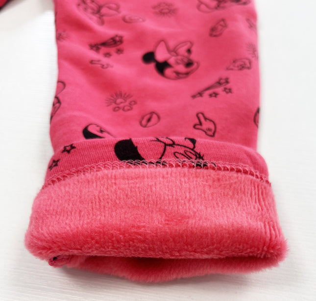 Disney Minnie Strawberry Pink baba, vastag leggings 6-23 hó