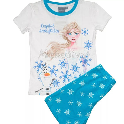 Disney Jégvarázs Crystal gyerek rövid pizsama 3 - 8 év / 98 - 128 cm