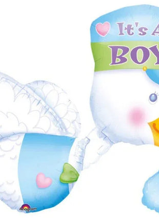 Baby Boy fólia lufi 81 cm