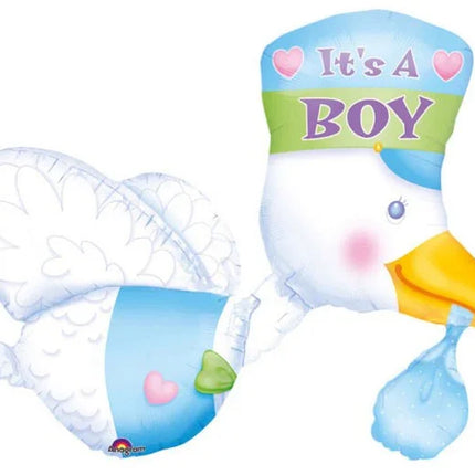 Baby Boy fólia lufi 81 cm