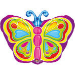 Butterfly, Pillangó fólia lufi 45 cm