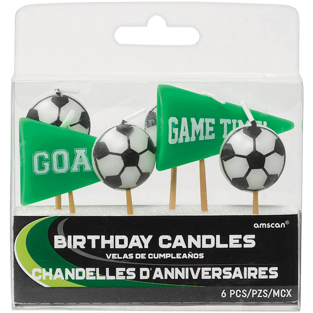 Football Goal, Focis mini tortagyertya, gyertya szett 6 db-os