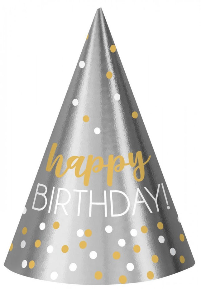 Arany, Ezüst Parti kalap, csákó 12 db-os