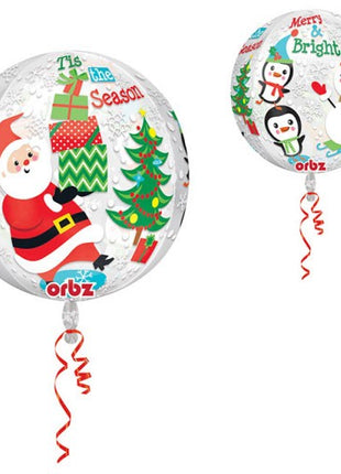 Christmas, Karácsonyi Gömb Fólia lufi 40 cm