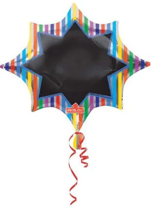 Black Board Stripe fólia lufi 88 cm