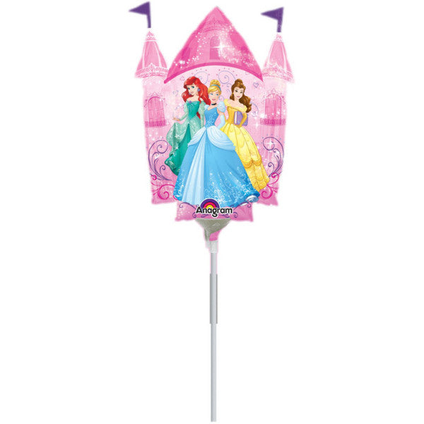 Disney Hercegnők Castle fólia lufi 33 cm