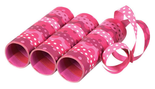 Pink szerpentin 3 db-os