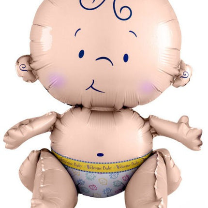Baby ülő fólia lufi 38 cm