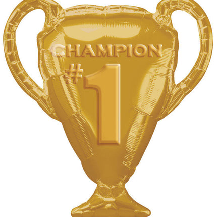 Gold Trophy, Arany trófea fólia lufi 71 cm