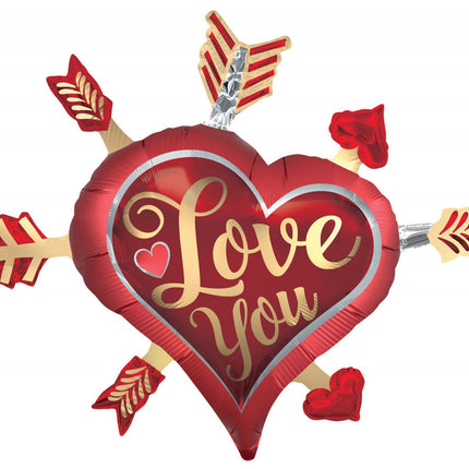 I love You, Szeretlek fólia lufi 86 cm