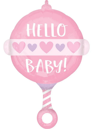 Baby Girl fólia lufi 60 cm