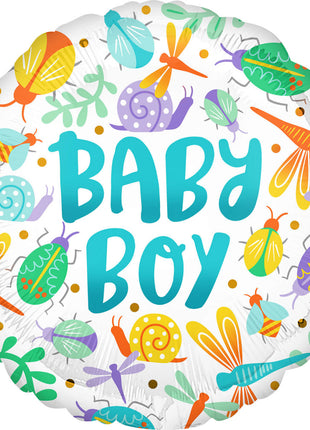Baby Boy fólia lufi 43 cm