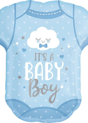 Baby Boy fólia lufi 60*55 cm