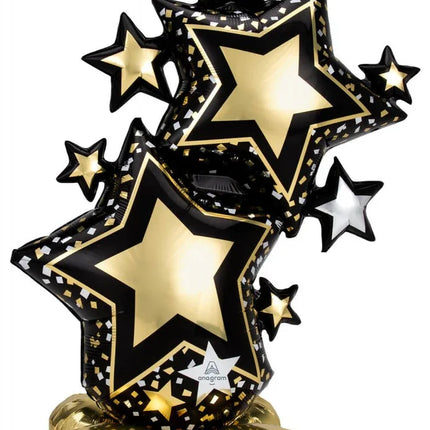 Csillag AirLoonz óriás fólia lufi 149 cm