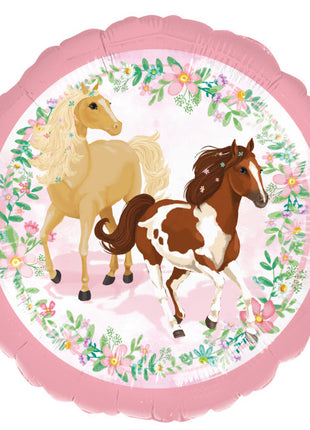 Beautiful Horses, Lovas fólia lufi 43 cm